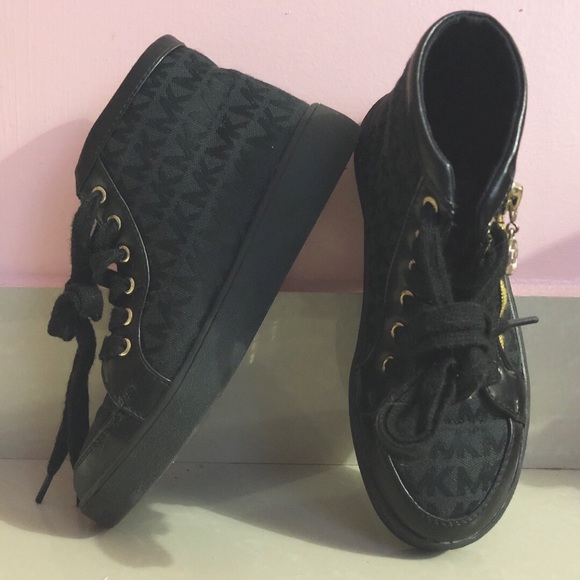 mk high top shoes